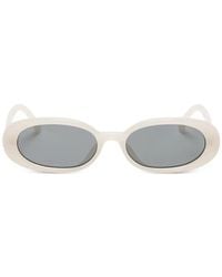 Le Specs - Outta Love Sonnenbrille Mit Ovalem Gestell - Lyst