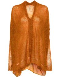 Masnada - Jersey Scollo con cuello en V - Lyst