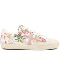Premiata - Steven Floral-Print Sneakers - Lyst