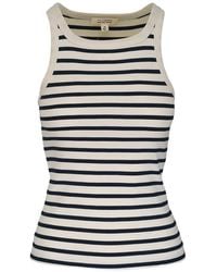 Nili Lotan - Jennifer Striped Tank Top - Lyst
