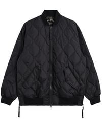 Taion - Ma-1 Gewatteerd Bomberjack - Lyst