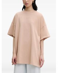 Gestuz - Jiogz Logo-Embroidered Oversized T-Shirt - Lyst
