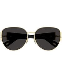Chloé - Round-Frame Sunglasses - Lyst