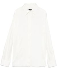 Giorgio Armani - Charmeuse Shirt - Lyst