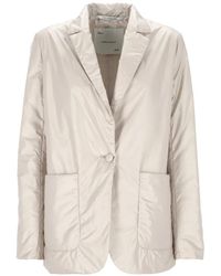 EMMA & GAIA - Padded Notched-Lapels Jacket - Lyst