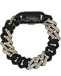 DARKAI - Danger Rhinestone-embellished Bracelet - Lyst