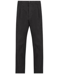 Massimo Osti Studio - Pleated Straight-Leg Trousers - Lyst