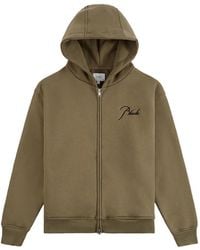 Rhude - Sudadera Classique Con Capucha Y Logo Bordado - Lyst