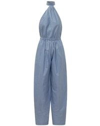 ANDAMANE - Amber Gestreepte Jumpsuit - Lyst