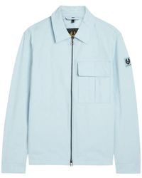 Belstaff - Veste Zippée À Patch Logo - Lyst