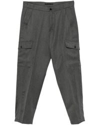 Low Brand - Straight-Leg Cargo Trousers - Lyst