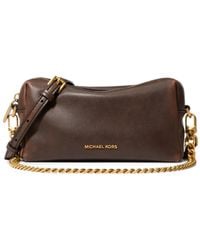 Michael Kors - Bryant Small Convertible Leather Shoulder Bag - Lyst