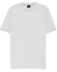 Paul Smith - Textured T-Shirt - Lyst