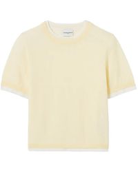 Claudie Pierlot - Contrast Knit Jumper - Lyst