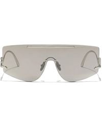 Dolce & Gabbana - Sonnenbrille Mit Shield-Gestell - Lyst