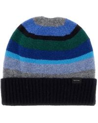 Paul Smith - Bonnet À Rayures - Lyst