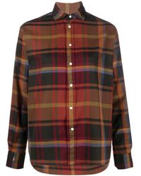 Polo Ralph Lauren - Checked Shirt In Warm Katoen - Lyst