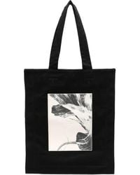 Y-3 - Floral-Print Tote Bag - Lyst