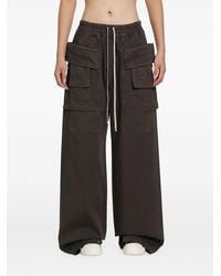 Rick Owens - Tower Creatch Wide-Leg Cargo Pants - Lyst