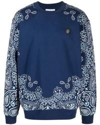 Philipp Plein - Sweater Met Bandanaprint - Lyst