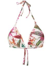 Lygia & Nanny - Top de bikini Iasmin con estampado floral - Lyst