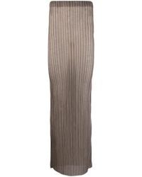 Ludovic de Saint Sernin - Striped Maxi Skirt - Lyst