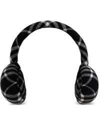Burberry - Paraorecchie Calico A Quadri - Lyst