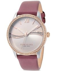 Kenneth Cole - Crystal-Embellished Bezel 36Mm Watch - Lyst