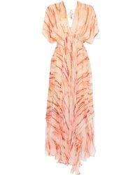 Mes Demoiselles - Abstract-Print Dress - Lyst