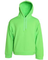 Dolce & Gabbana - Drawstring-Hood Ribbed-Trim Hoodie - Lyst