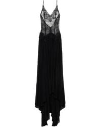 Blumarine - Lace-Detail Maxi Dress - Lyst