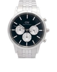 Daniel Wellington - Iconic Chronograph Arch 5-Link 42Mm - Lyst