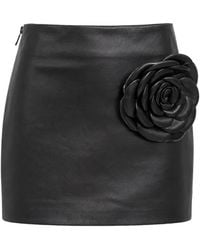 Philipp Plein - Minirock Aus Leder - Lyst