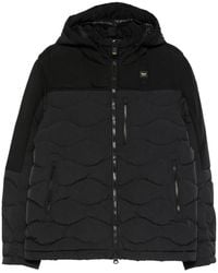 Blauer - Hooded Quilted Jacket - Lyst