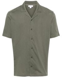 Sunspel - Cotton Piqué-Weave Shirt - Lyst
