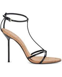 Paris Texas - Lidia T-Strap Heeled Pumps - Lyst
