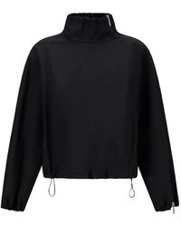Herno - Drawstring High-Neck Jacket - Lyst