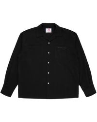 Son Of The Cheese - Open-Collar Long-Sleeve Shirt - Lyst