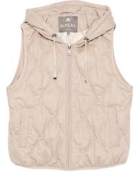 N.Peal Cashmere - Padded Hood Gilet - Lyst