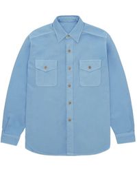 Fortela - Cpo Buttoned Pocket Overshirt - Lyst