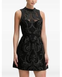 Bardot - Relia Hourglass Floral High-Neck Dress - Lyst