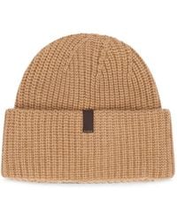 Slowear - Ribbed-Knit Beanie Hat - Lyst