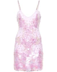 Amen - Sequin-embellished Mini Dress - Lyst