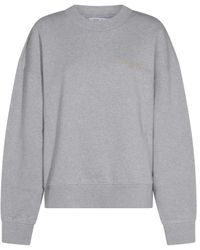 The Attico - Cotton Sweatshirt - Lyst