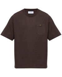 Ferragamo - Gancini-Detail Pocket T-Shirt - Lyst