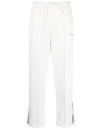 P.A.R.O.S.H. - Logo-Embroidered Striped Track Pants - Lyst