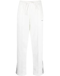 P.A.R.O.S.H. - Logo-Embroidered Striped Track Pants - Lyst