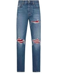 Amiri - Jeans Straight Cotton - Lyst