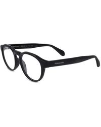 Ferragamo Eyewear - Round-Frame Glasses - Lyst