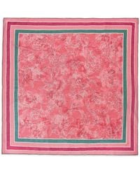 Loro Piana - Schal Mit Blumen-Print - Lyst